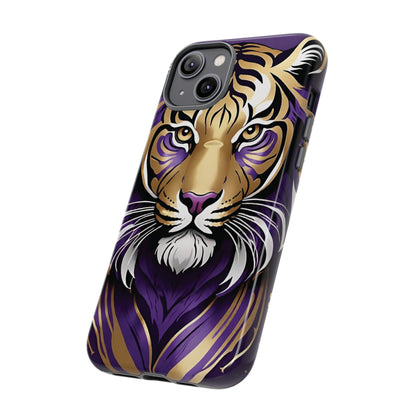 Purple and Gold Tiger