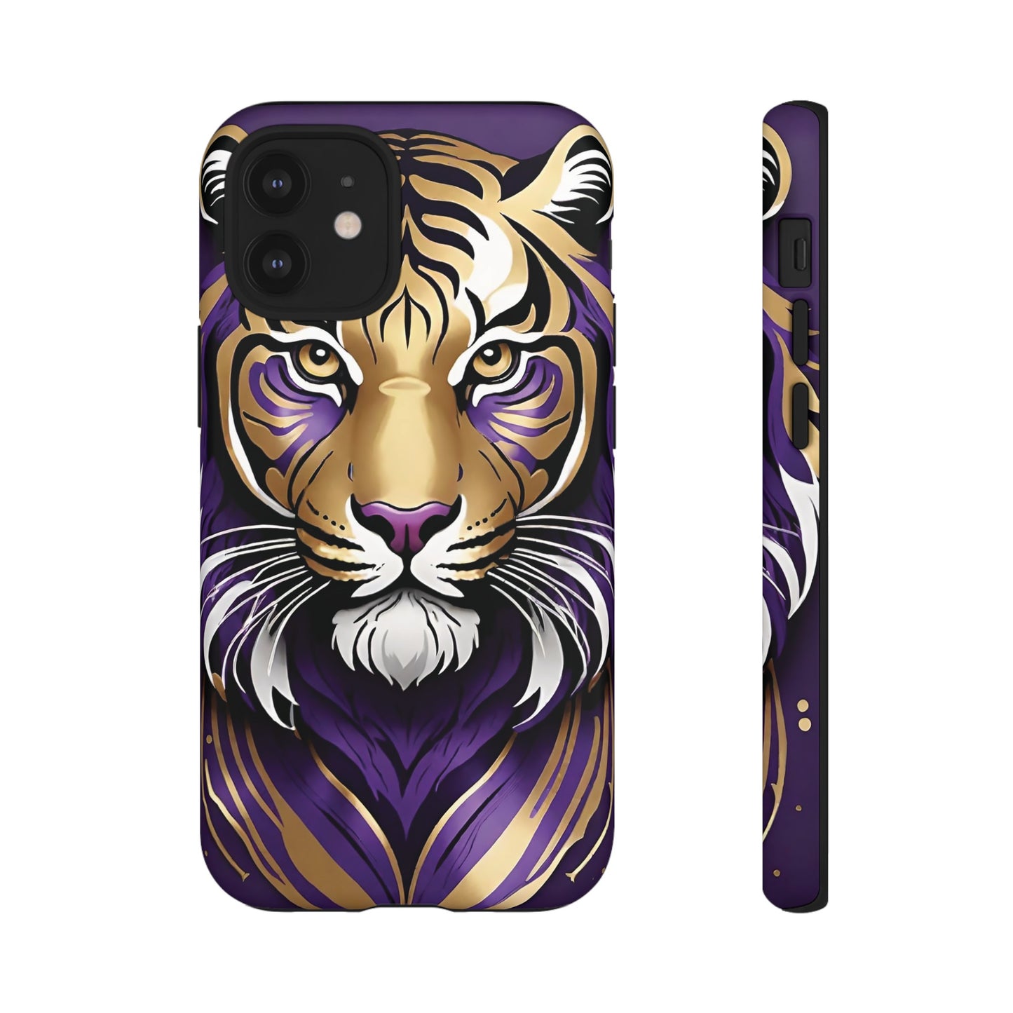 Purple and Gold Tiger