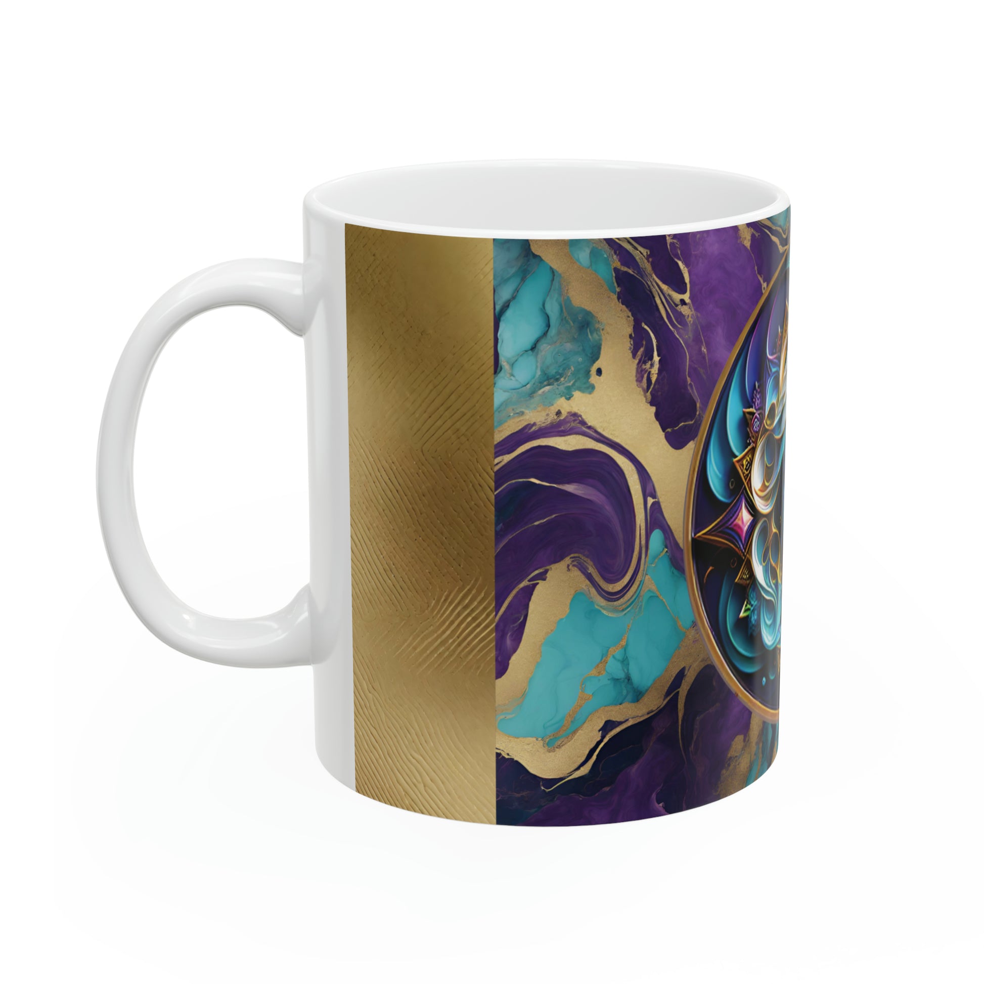 Rainbow Fairy Mug 02, 11oz - ShadowCrafts Studio