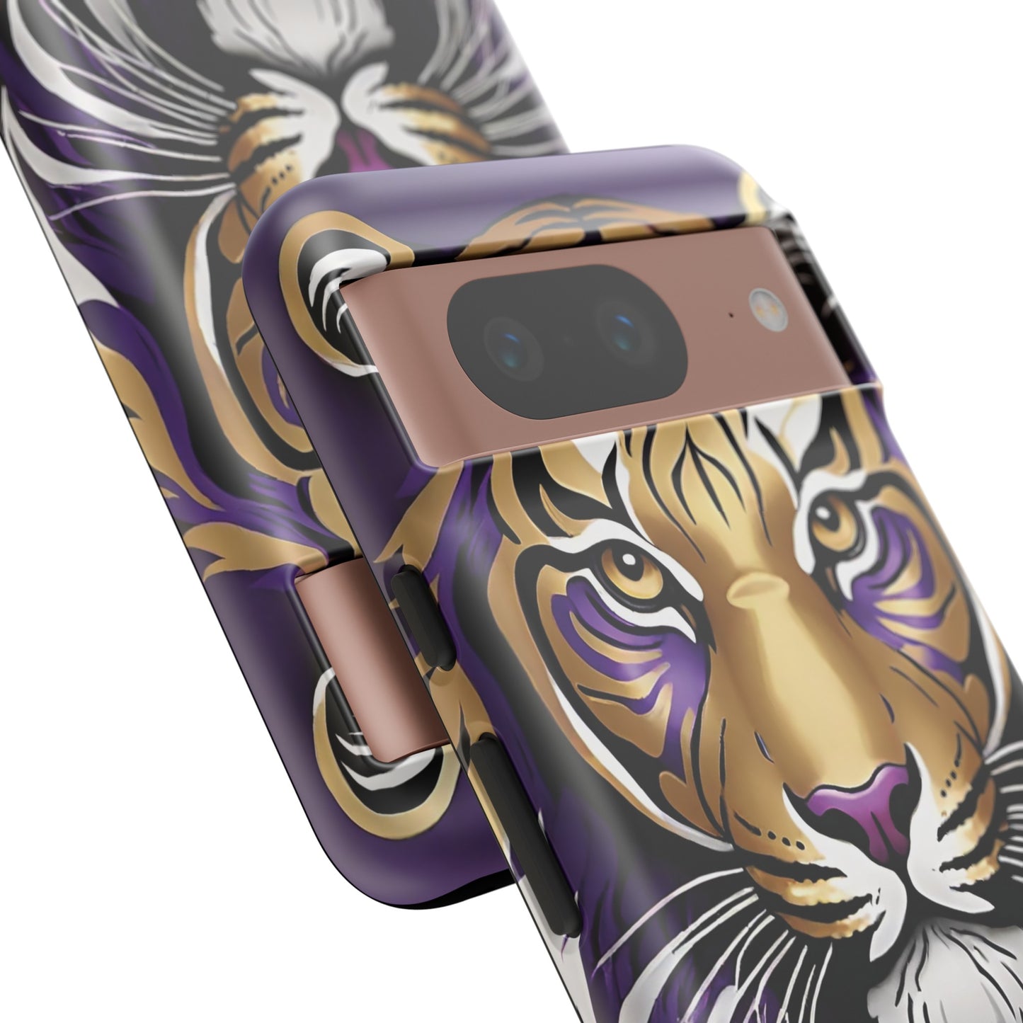 Purple and Gold Tiger