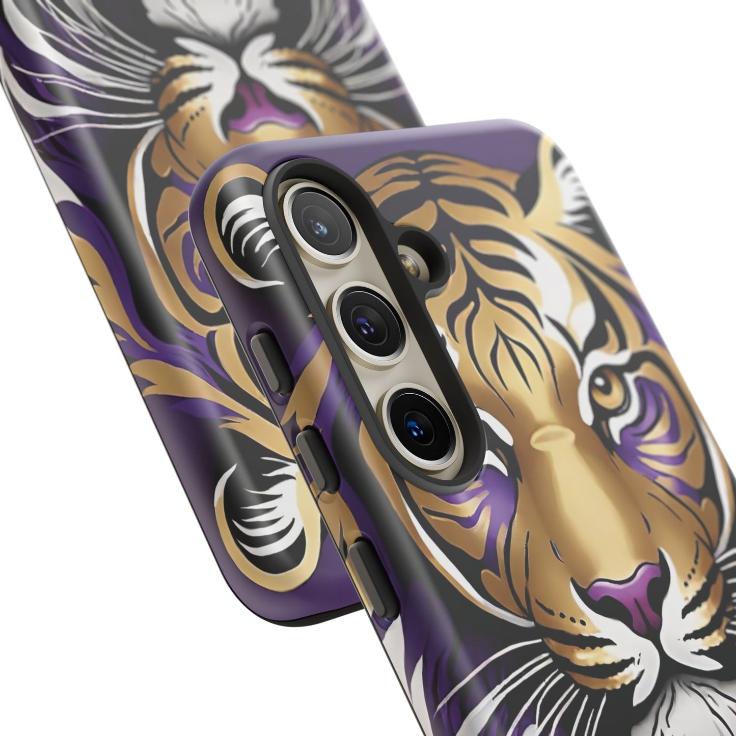 Purple and Gold Tiger