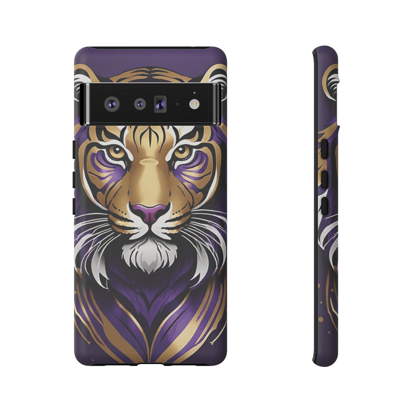 Purple and Gold Tiger