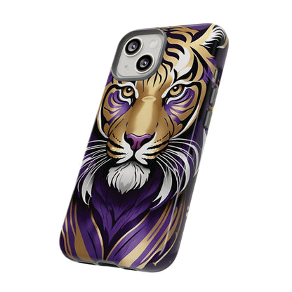 Purple and Gold Tiger