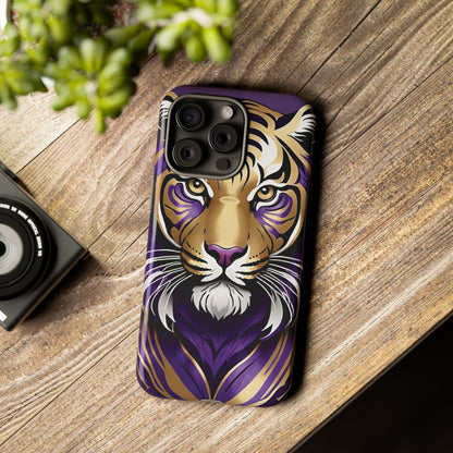 Purple and Gold Tiger