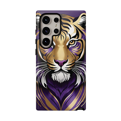 Purple and Gold Tiger