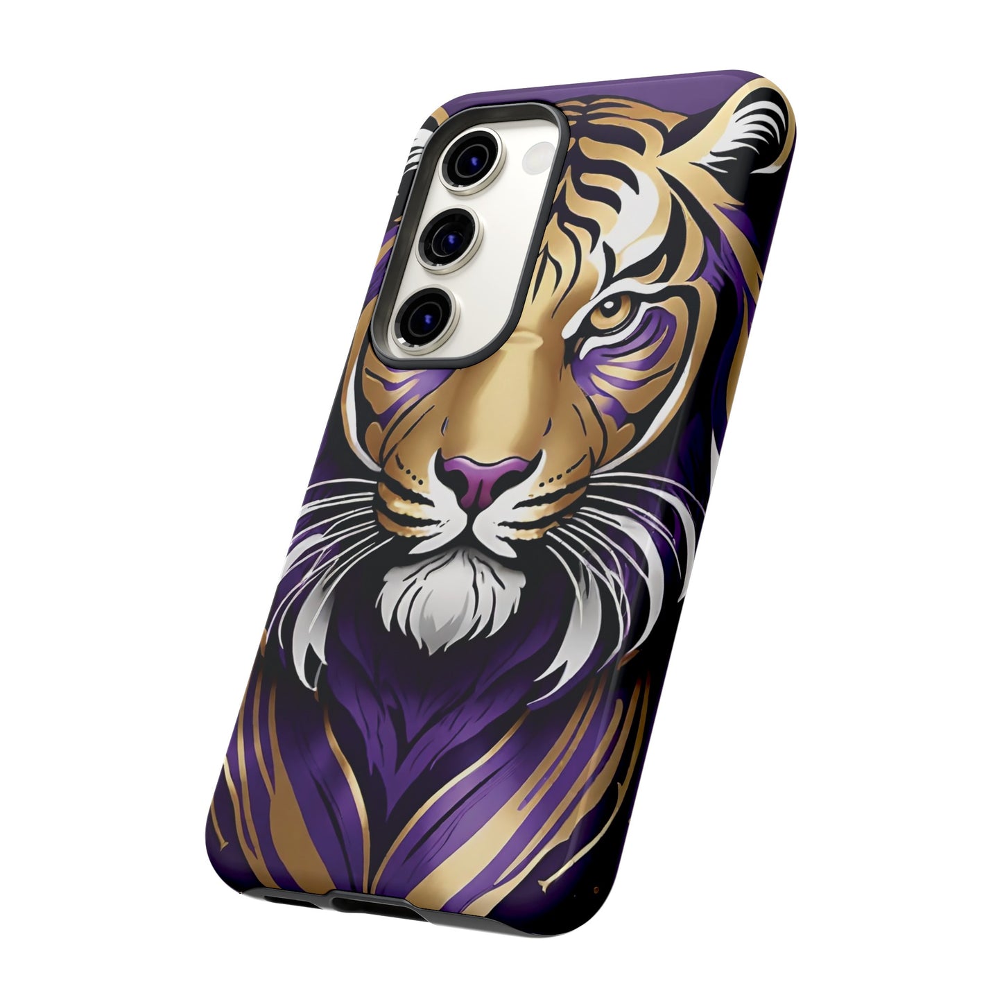 Purple and Gold Tiger