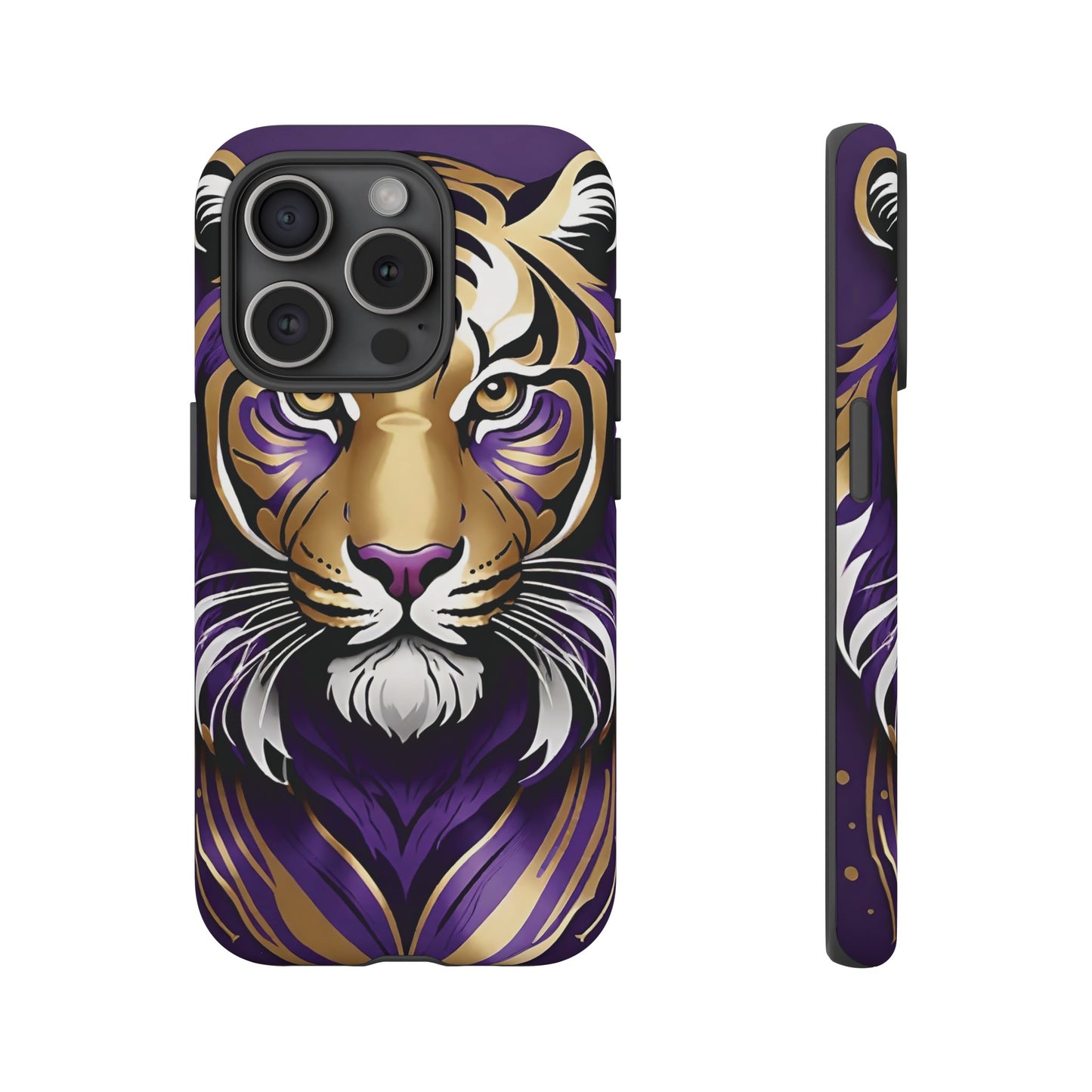 Purple and Gold Tiger