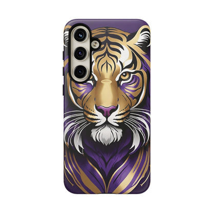 Purple and Gold Tiger