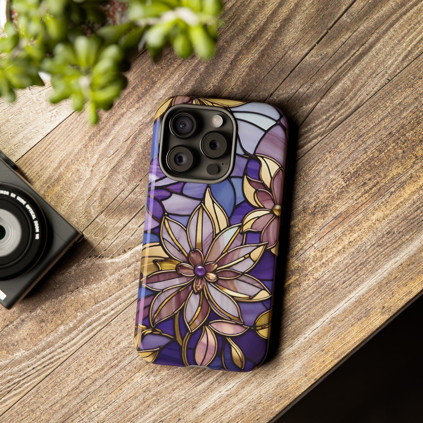 Stained Glass Floral Series 05
