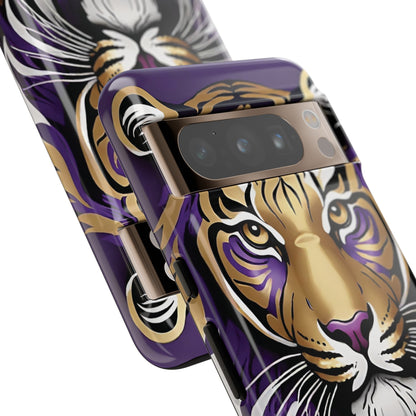 Purple and Gold Tiger