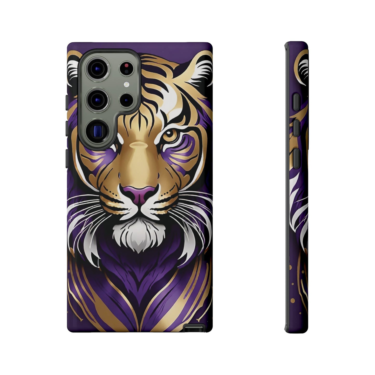 Purple and Gold Tiger