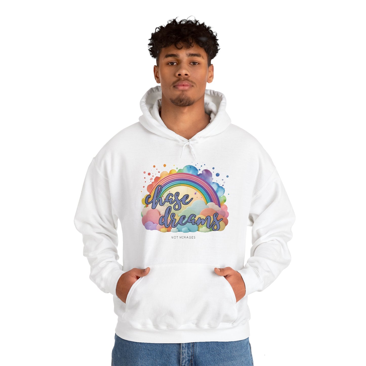 Chase Dreams, Not Mirages (Unisex Hoodie) - ShadowCrafts Studio