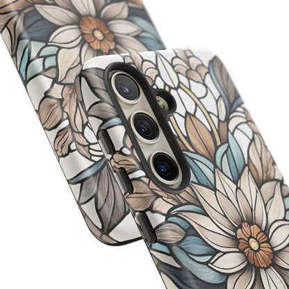 Stained Glass Floral Series 01