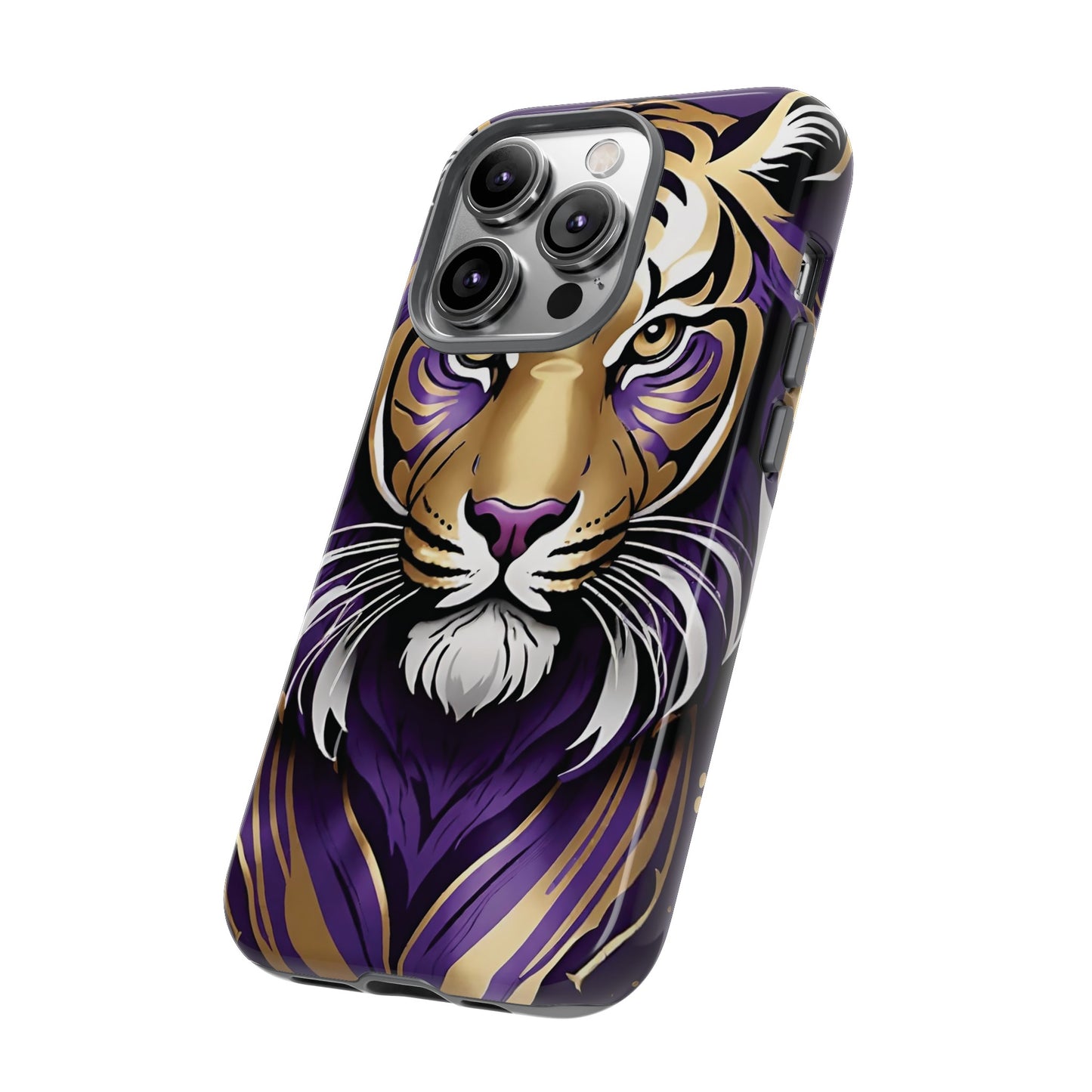 Purple and Gold Tiger