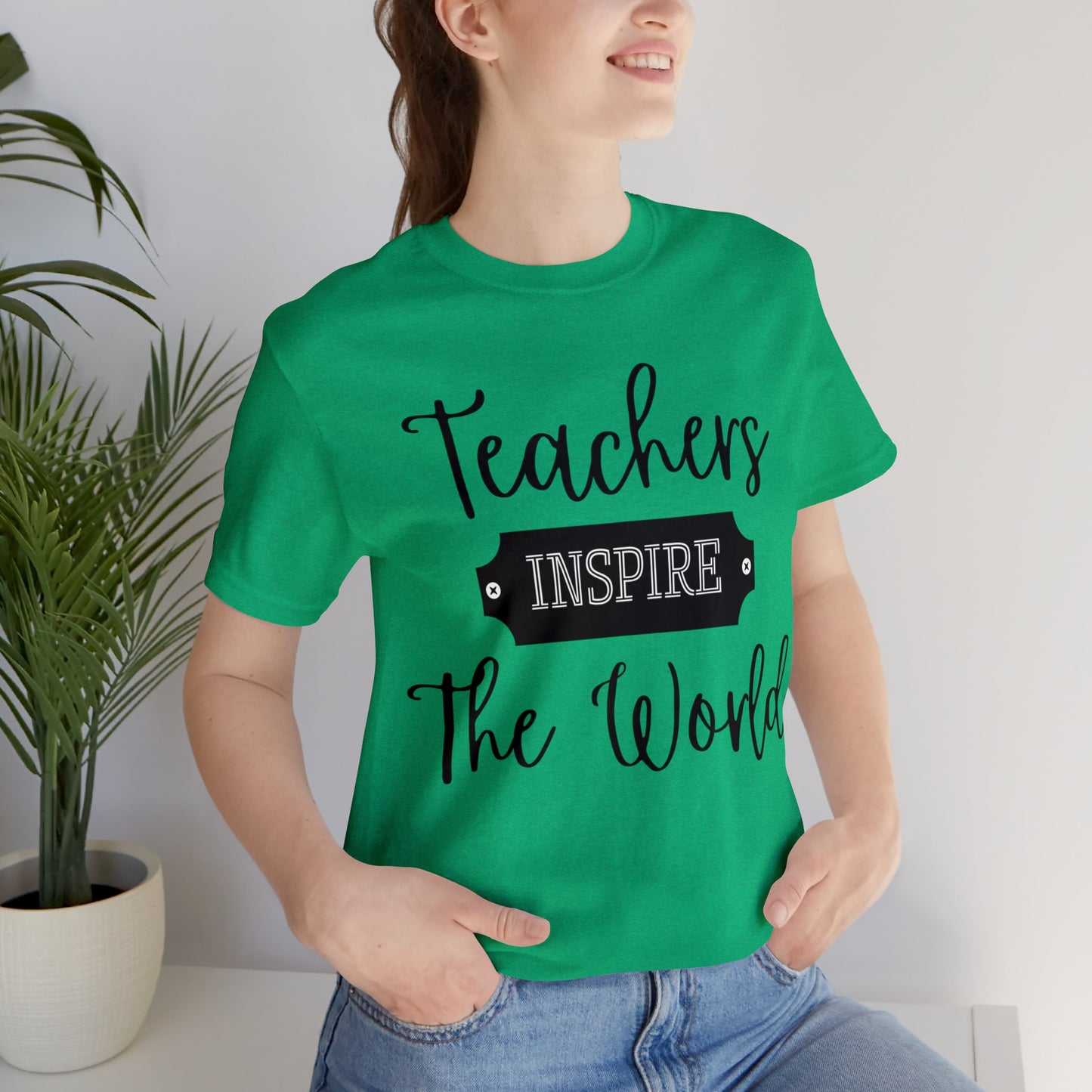 Teachers Inspire the World (Dark Text) - ShadowCrafts Studio