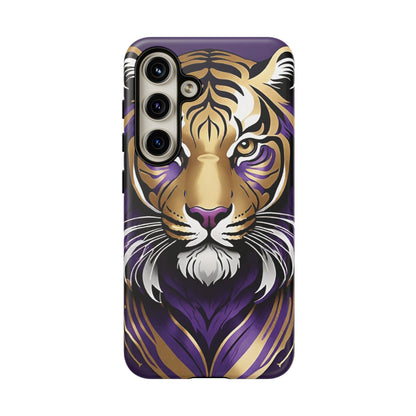 Purple and Gold Tiger