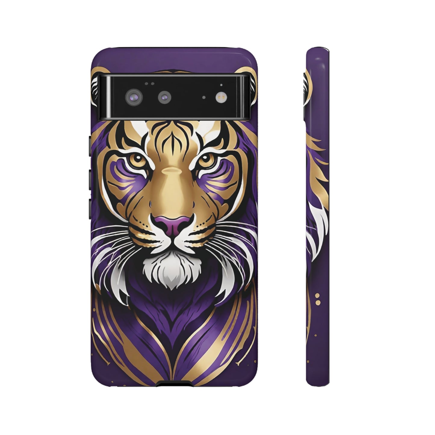 Purple and Gold Tiger