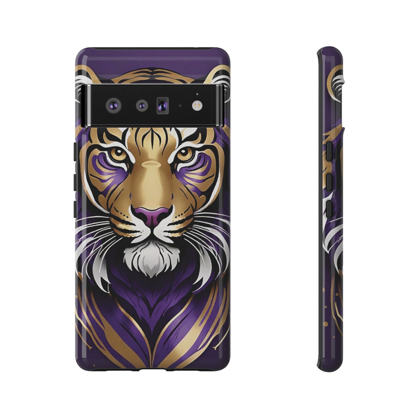 Purple and Gold Tiger