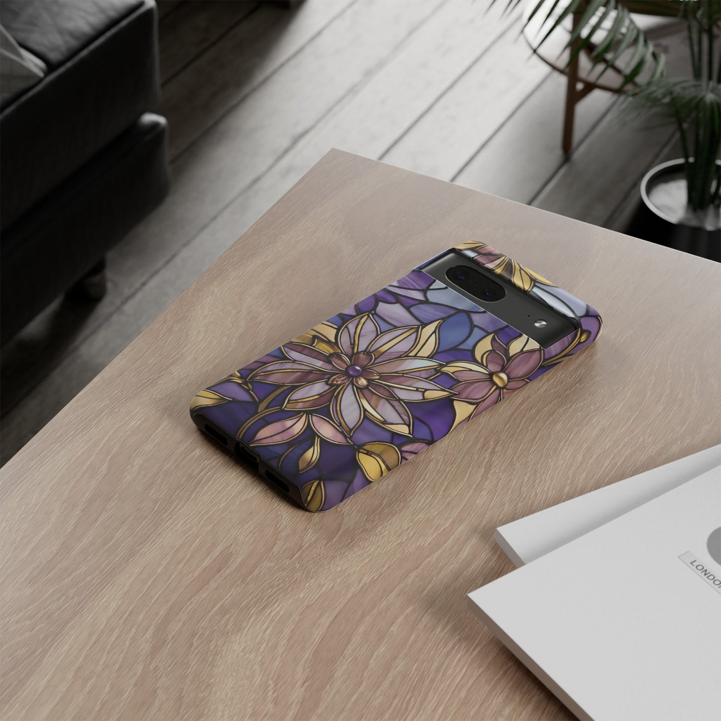 Stained Glass Floral Series 05