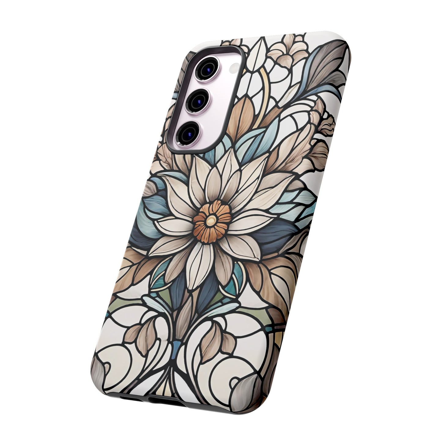 Stained Glass Floral Series 01