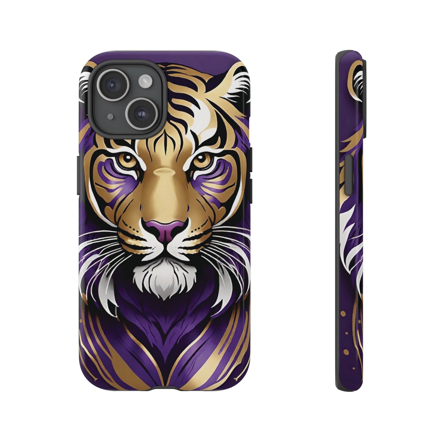 Purple and Gold Tiger