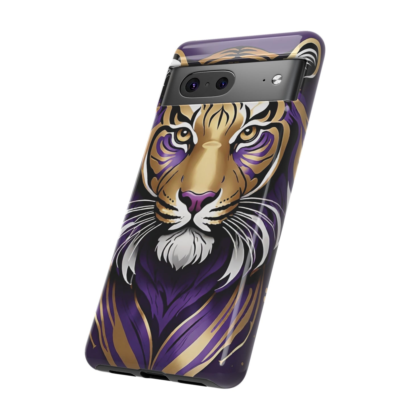 Purple and Gold Tiger