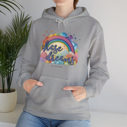 Chase Dreams, Not Mirages (Unisex Hoodie) - ShadowCrafts Studio