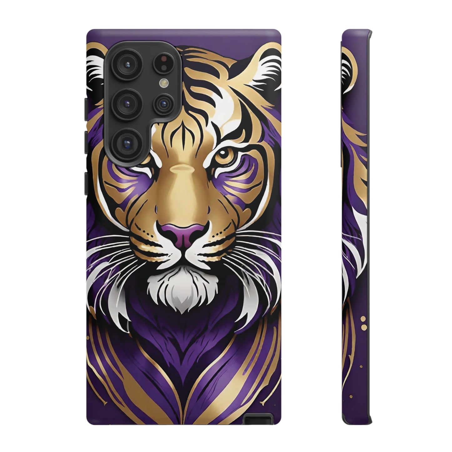 Purple and Gold Tiger