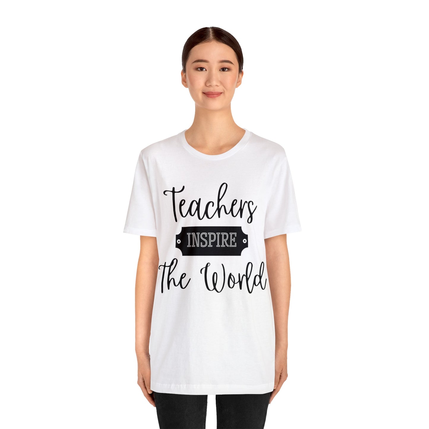 Teachers Inspire the World (Dark Text) - ShadowCrafts Studio