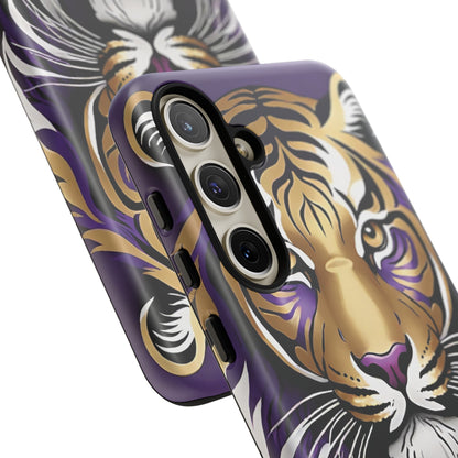 Purple and Gold Tiger