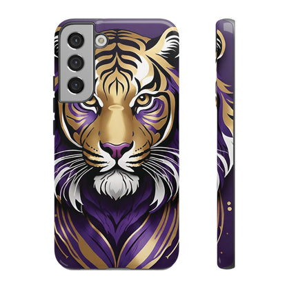 Purple and Gold Tiger