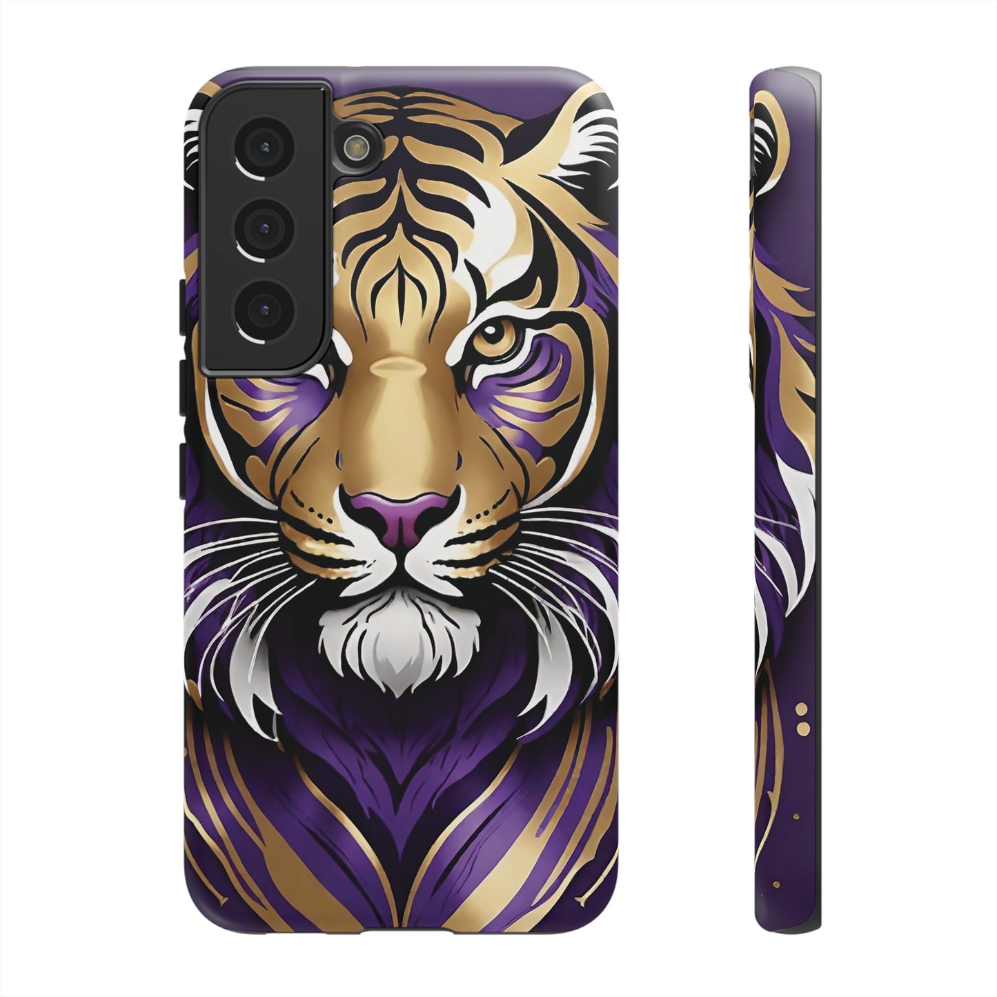 Purple and Gold Tiger