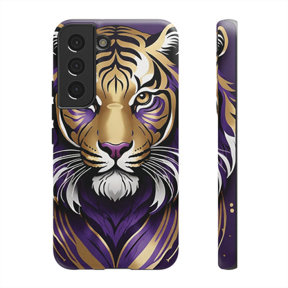 Purple and Gold Tiger