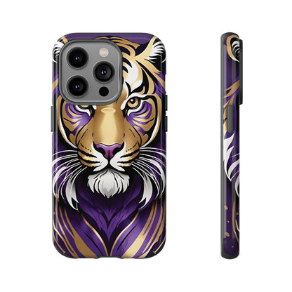 Purple and Gold Tiger