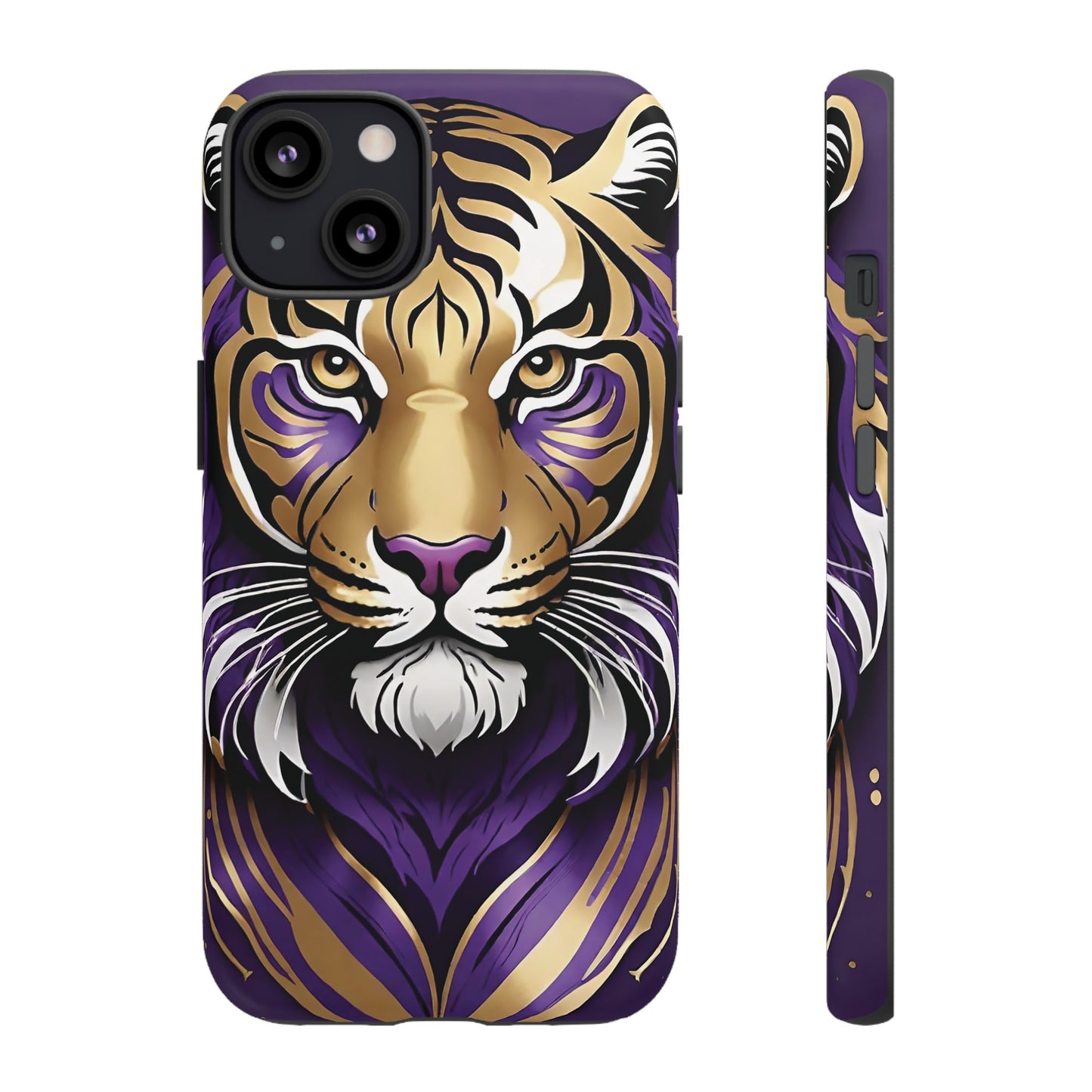 Purple and Gold Tiger