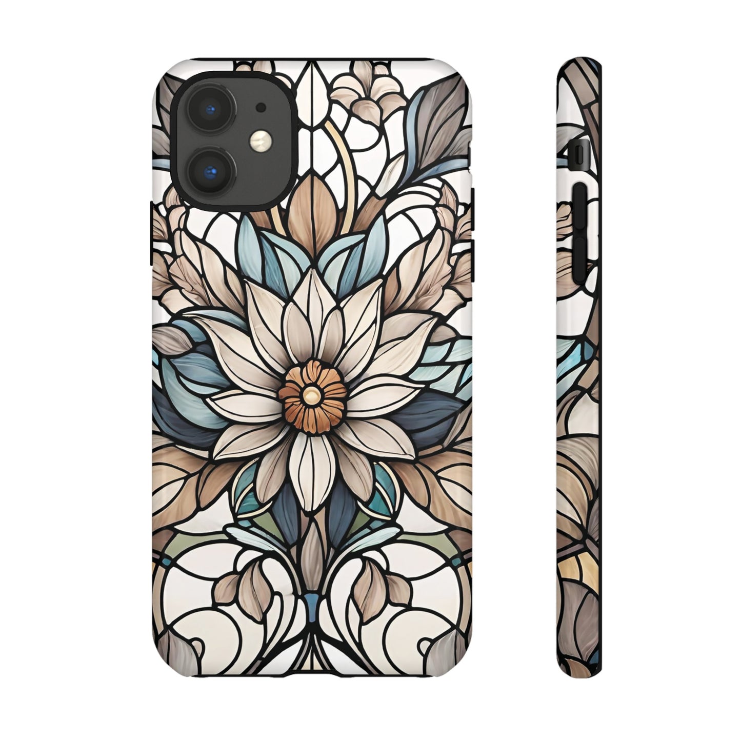 Stained Glass Floral Series 01