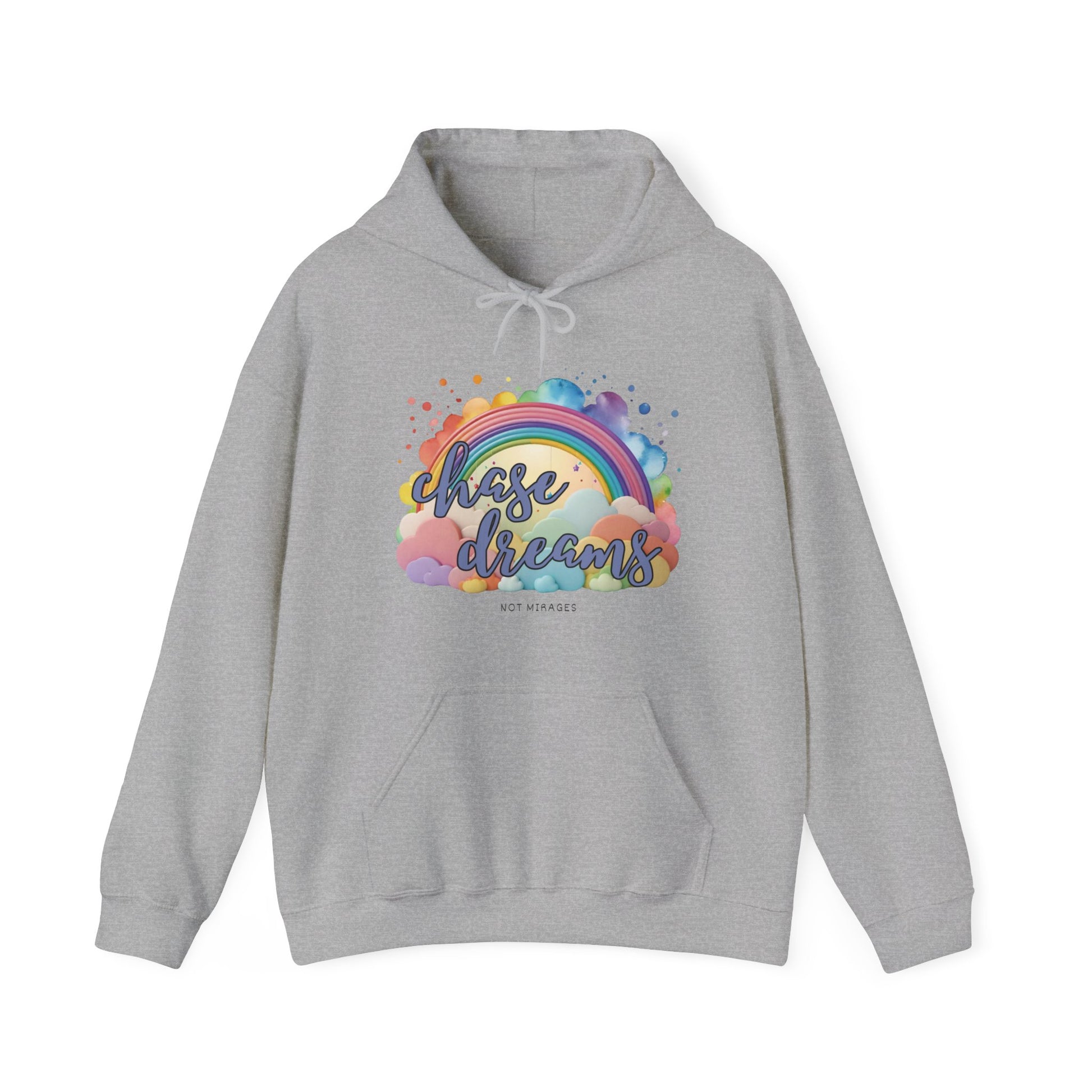 Chase Dreams, Not Mirages (Unisex Hoodie) - ShadowCrafts Studio