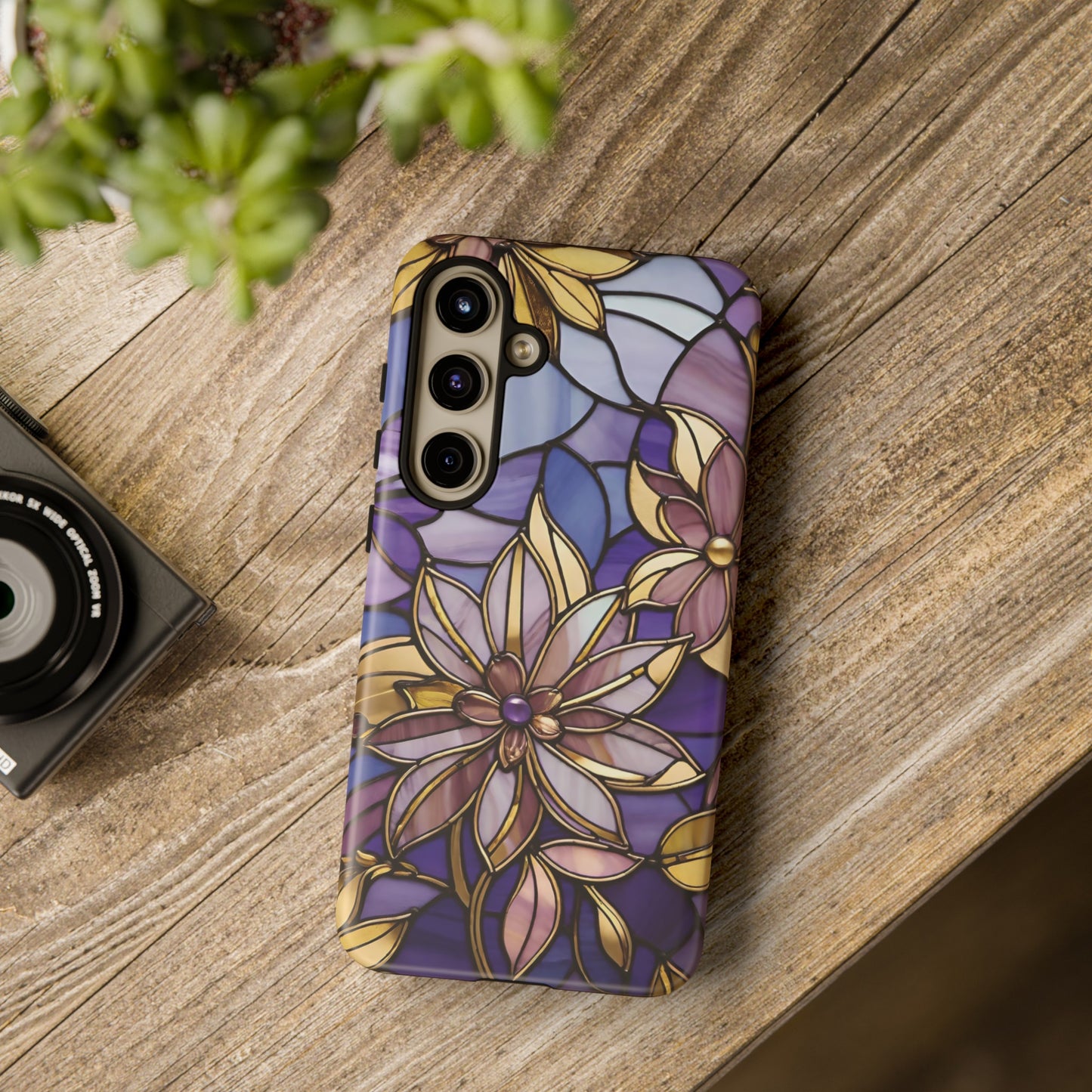 Stained Glass Floral Series 05