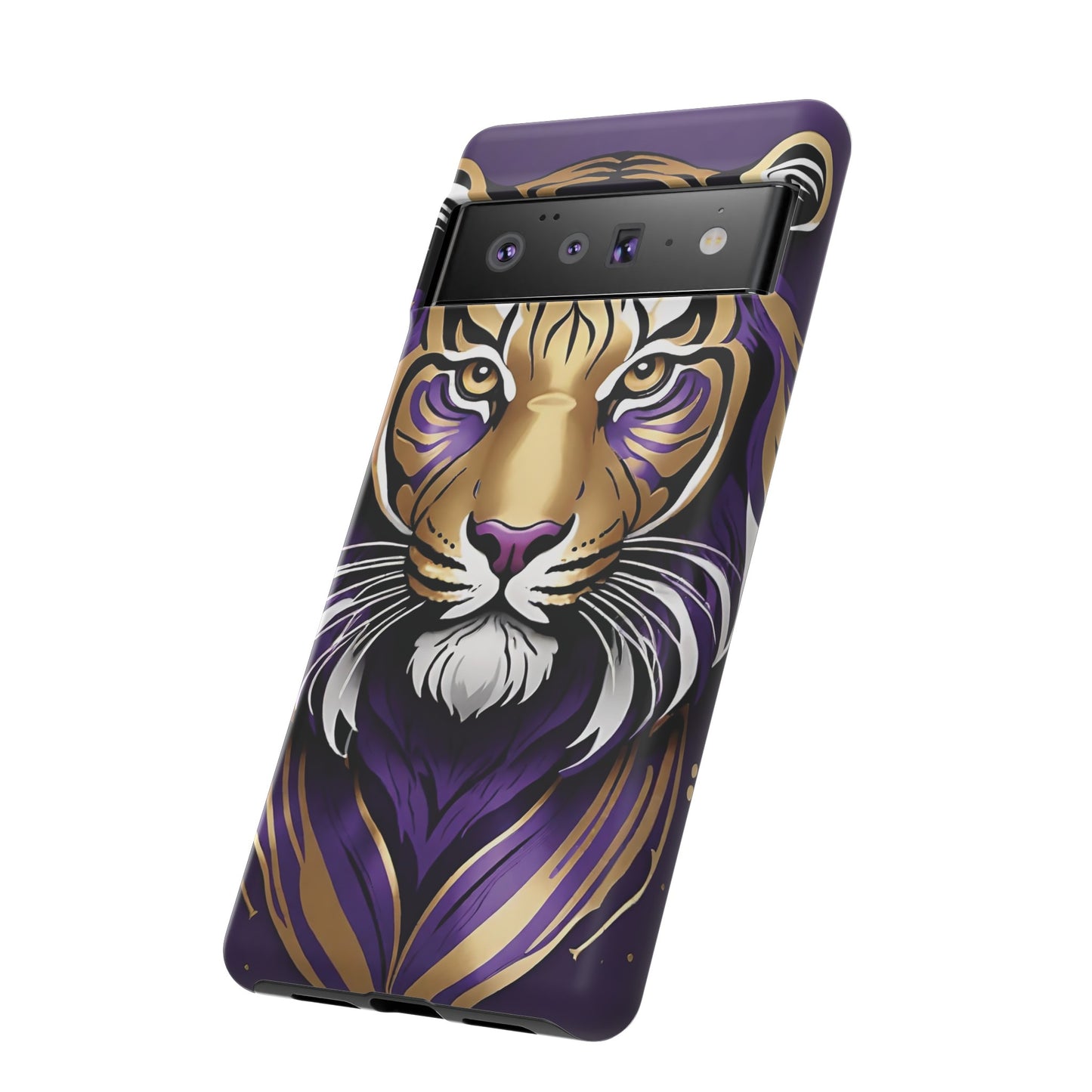 Purple and Gold Tiger