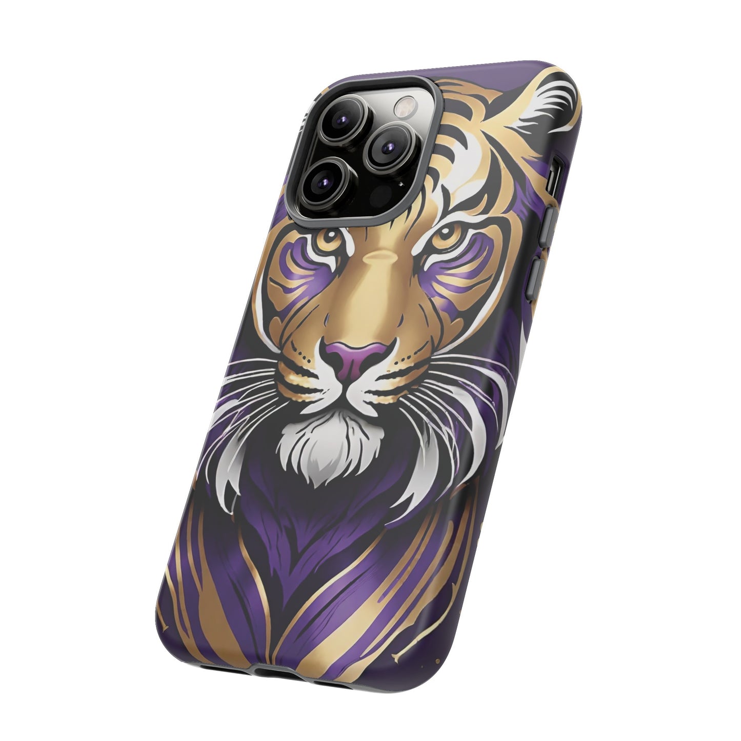 Purple and Gold Tiger