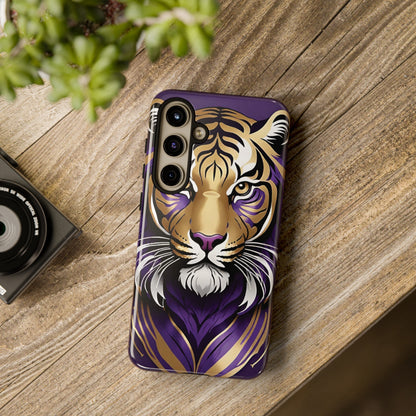 Purple and Gold Tiger