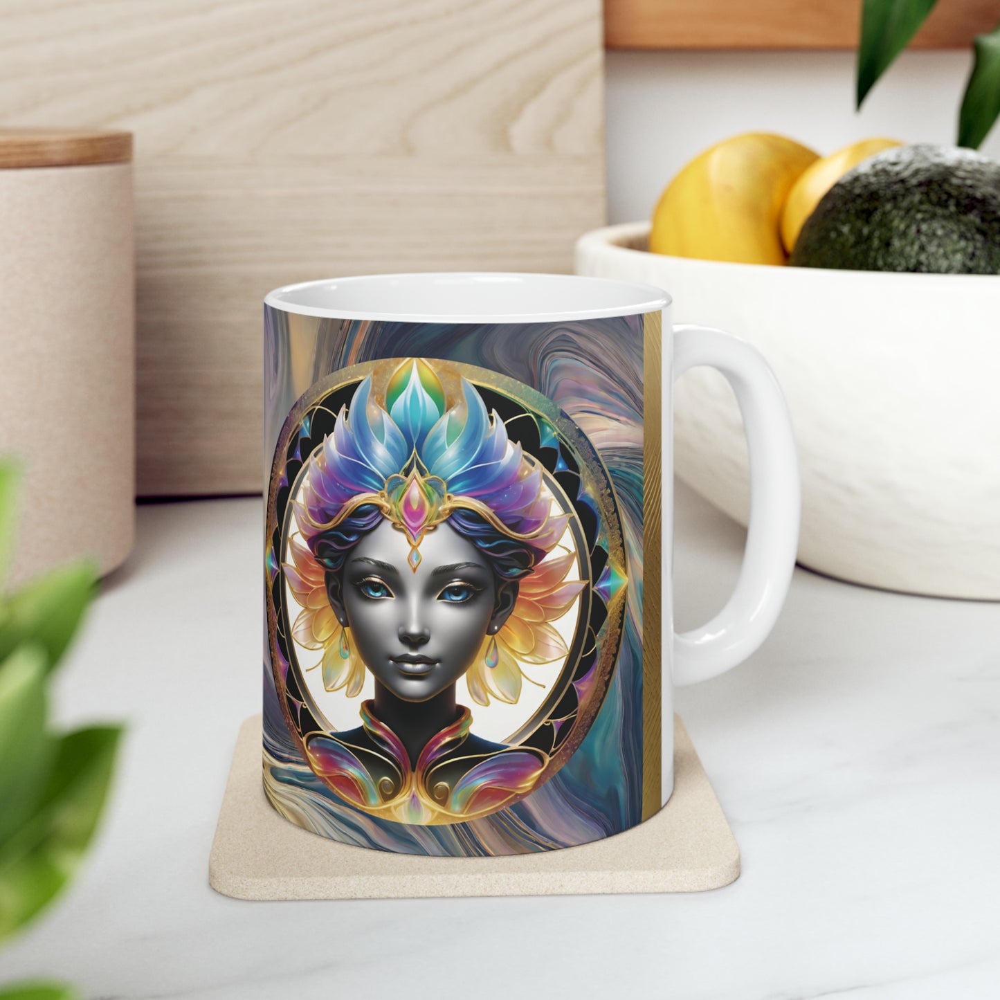 Rainbow Fairy Mug 05, 11oz