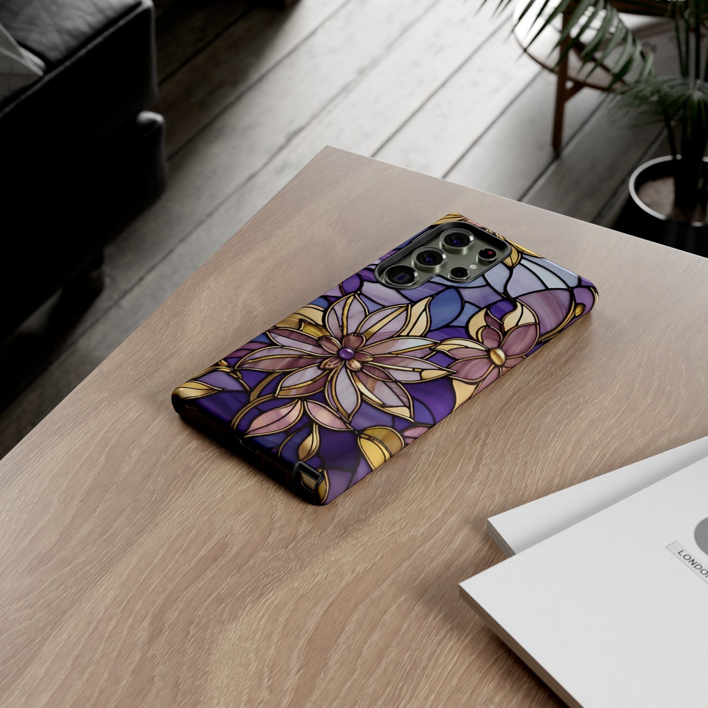 Stained Glass Floral Series 05