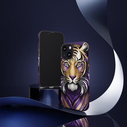 Purple and Gold Tiger