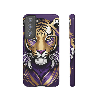 Purple and Gold Tiger