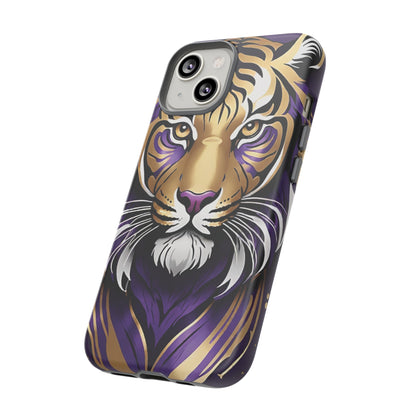 Purple and Gold Tiger