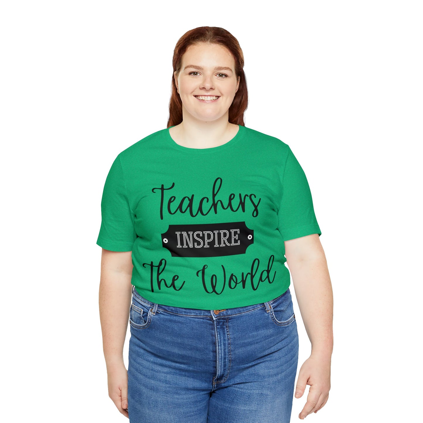 Teachers Inspire the World (Dark Text) - ShadowCrafts Studio