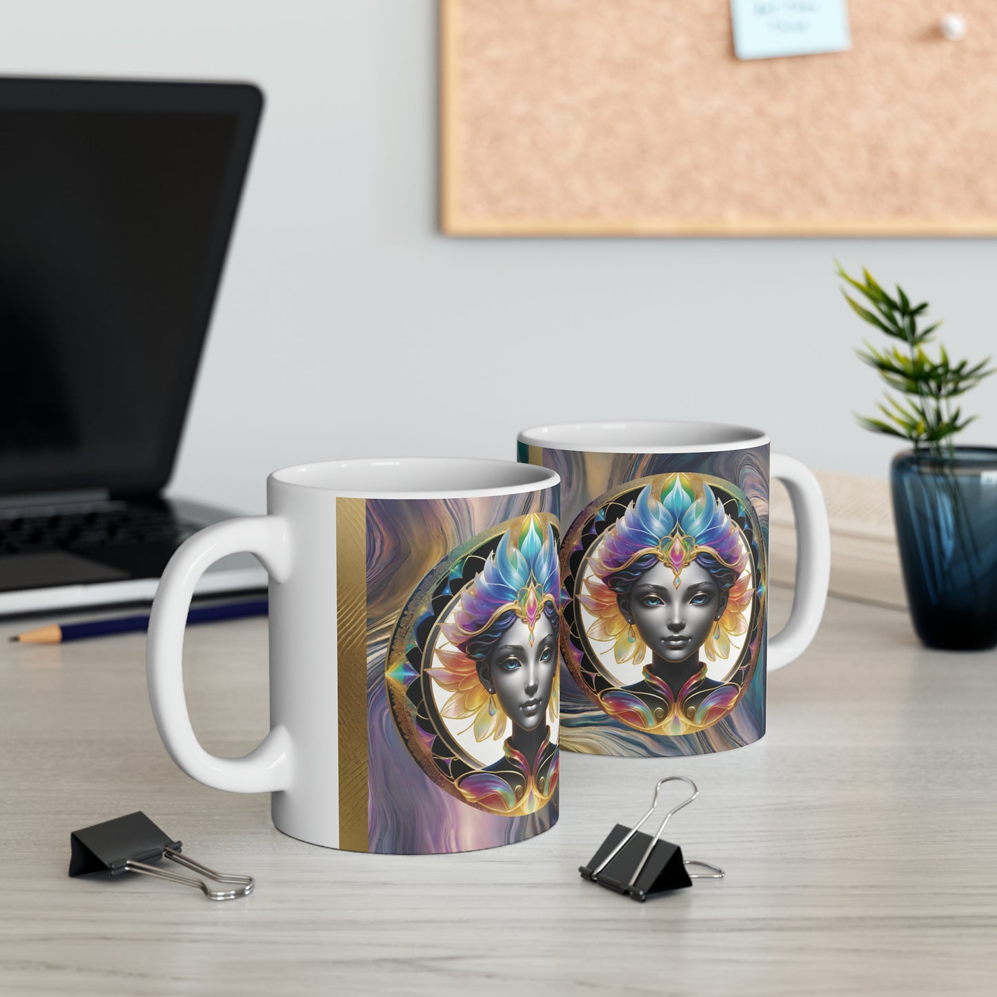 Rainbow Fairy Mug 05, 11oz