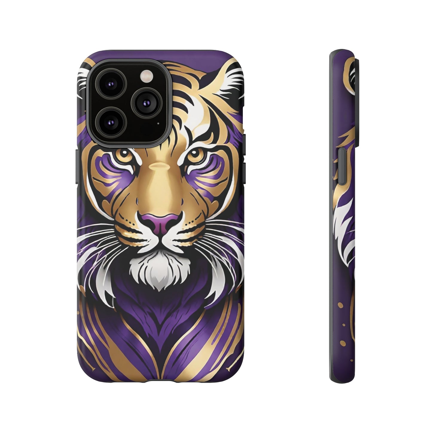 Purple and Gold Tiger