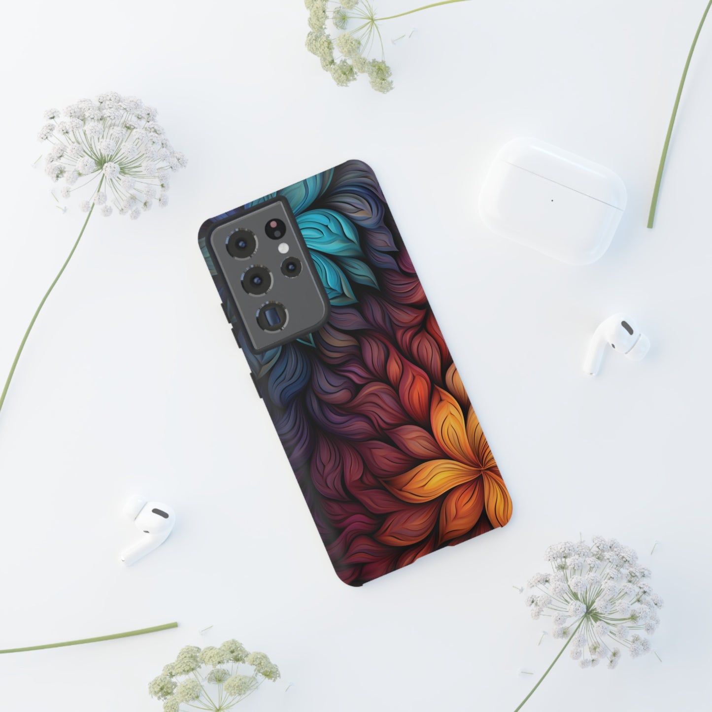 Dual Neon Floral